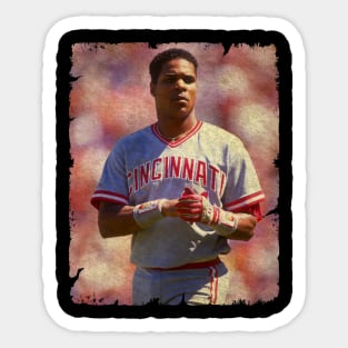 Barry Larkin in Cincinnati Reds Sticker